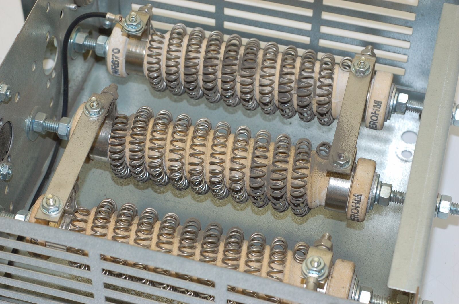 Powerohm Servo Motor Brake Load Braking Resistor w/ Enclosure, 3 X WR670