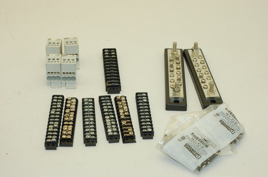 Eaton Bussmann, Auxel, Phoenix Contact & sim. Terminal & Dist Blocks, Ferrules