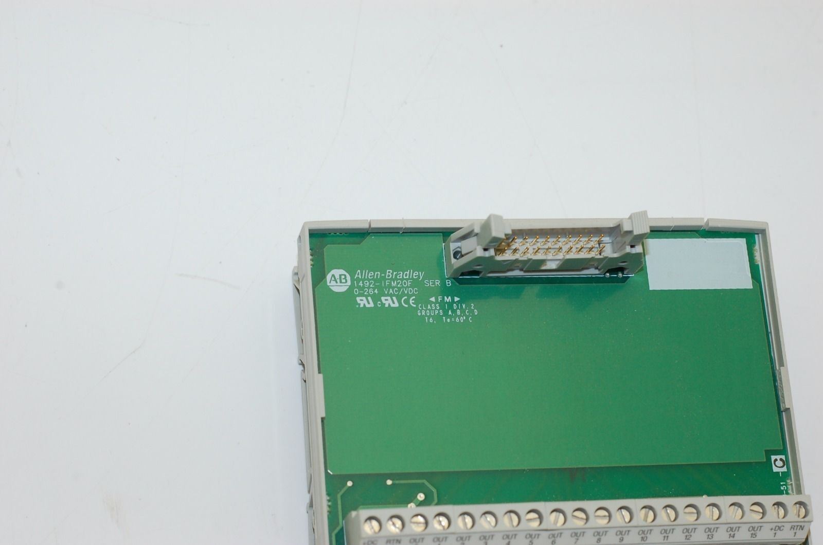 Allen Bradley 1492-IFM20F I/O Wiring System Modules - Lot of 4