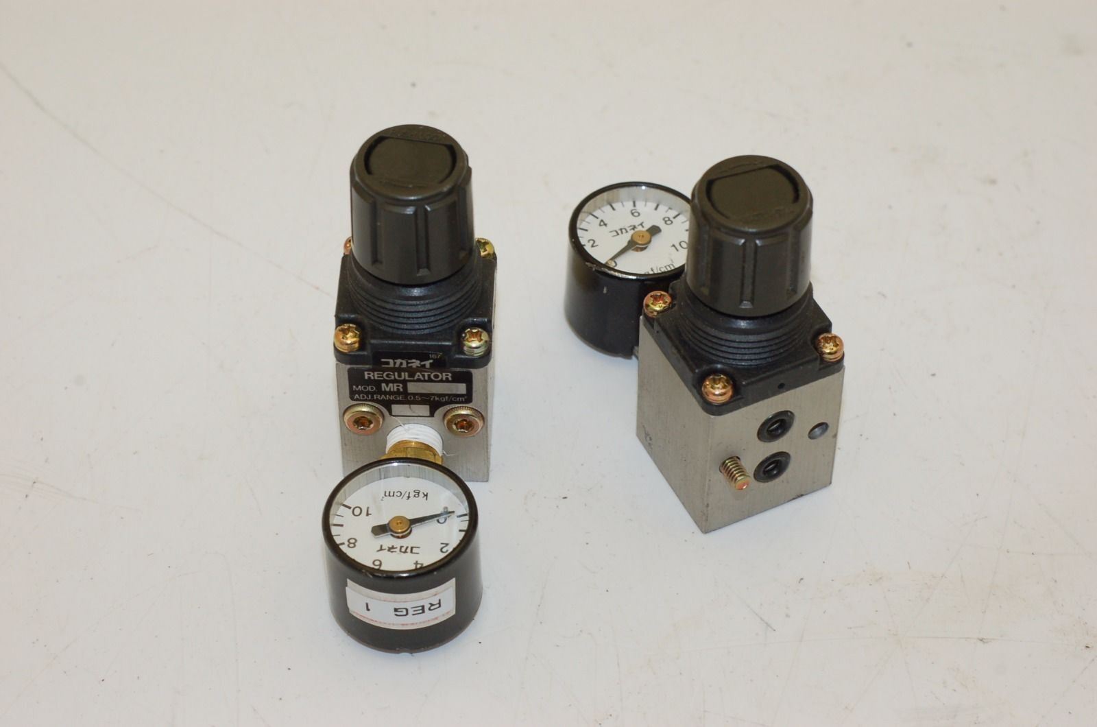 Koganei, ARO & sim Pneumatic Valves & Regulators - Lot of 7