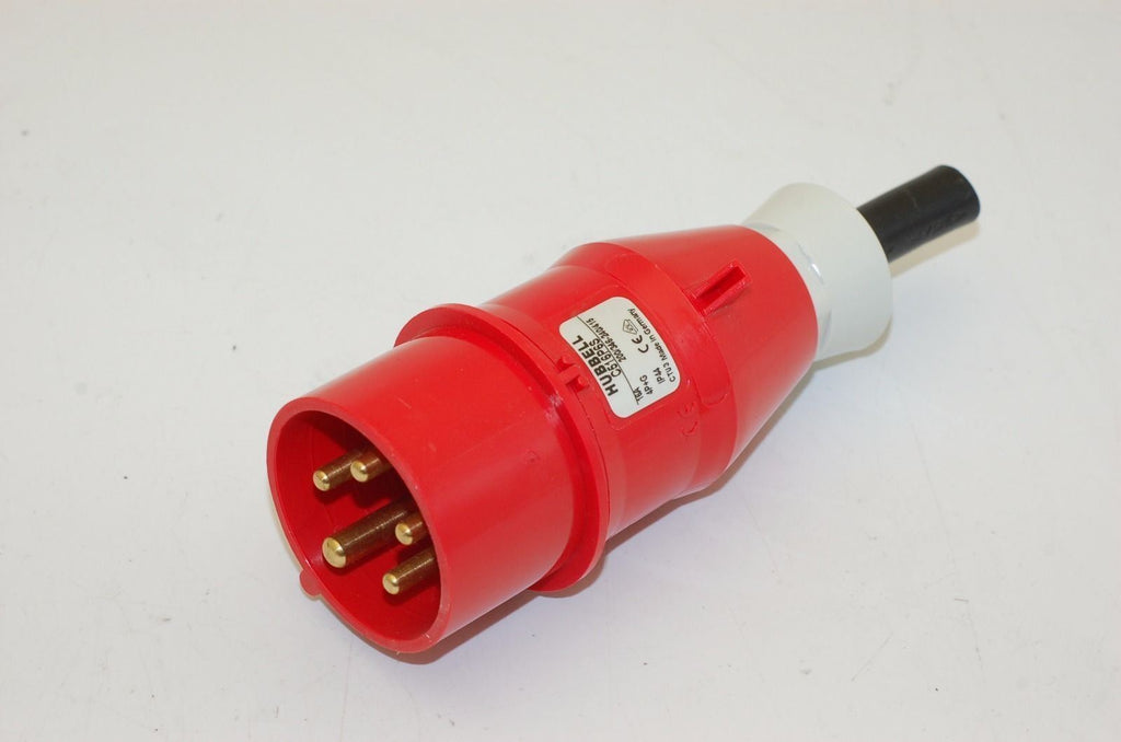 Hubbell C516P6S Ps CIec Plug 4P5W 16A 200415V SP 200/346-240/415 IP44