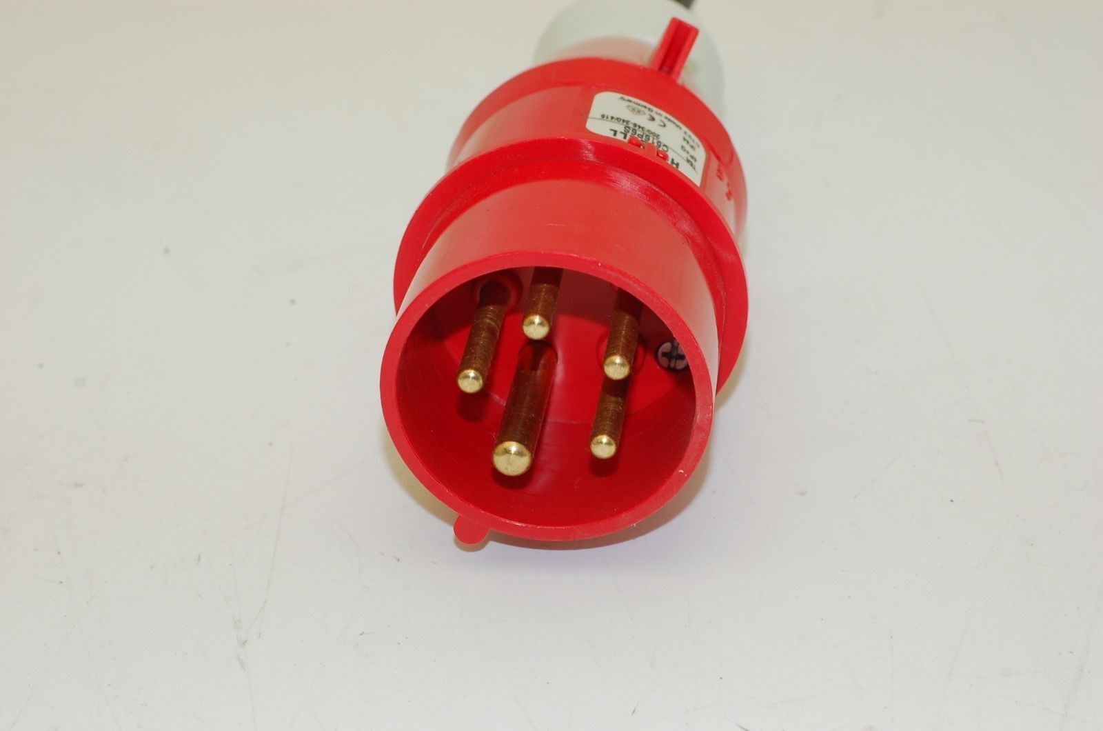 Hubbell C516P6S Ps CIec Plug 4P5W 16A 200415V SP 200/346-240/415 IP44