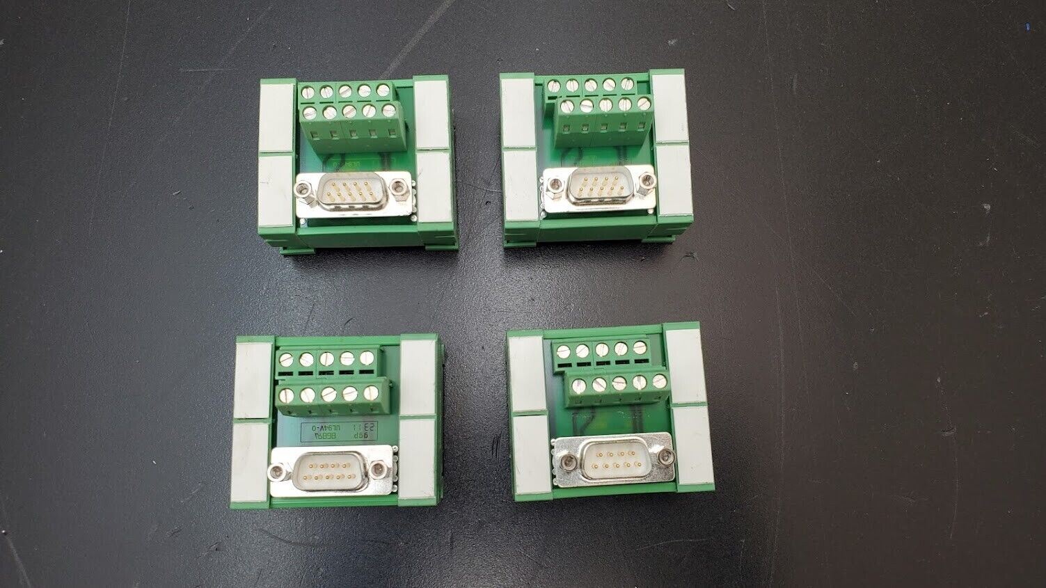 Phoenix Contact UM 45-D 9SUB/S 2962777, 9-Pos D-Sub Terminal Interface  Lot of 4