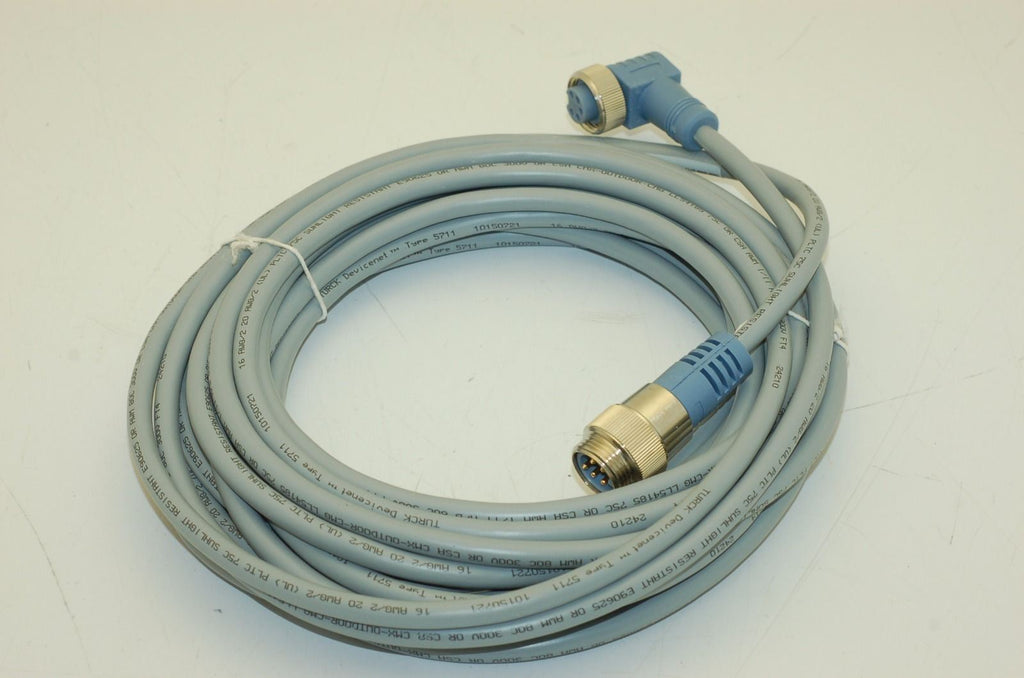 TURCK RSM WKM 5711-10M NETWORK MINIFAST CABLE- U0232-07, 10M L - NEW