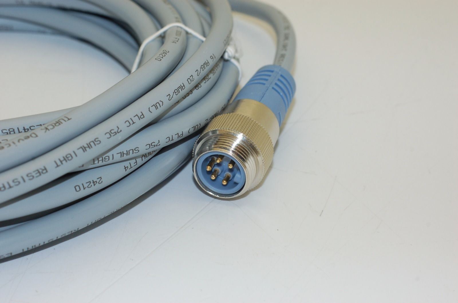 TURCK RSM WKM 5711-10M NETWORK MINIFAST CABLE- U0232-07, 10M L - NEW