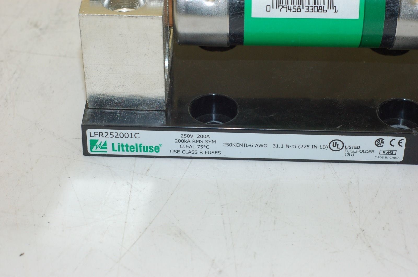 Littlefuse LLNRK 150A Fuse, 250VAC w/ LFR252001C Holder