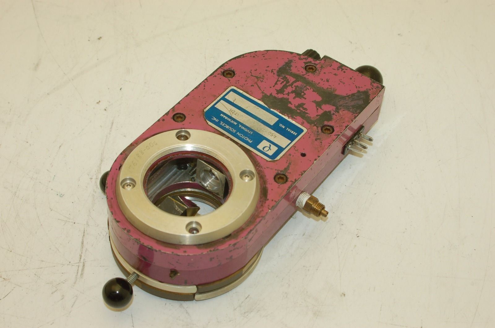 Photon Sources Inc. CO2 Laser Reflector Cut-Off Assembly Lot of 5