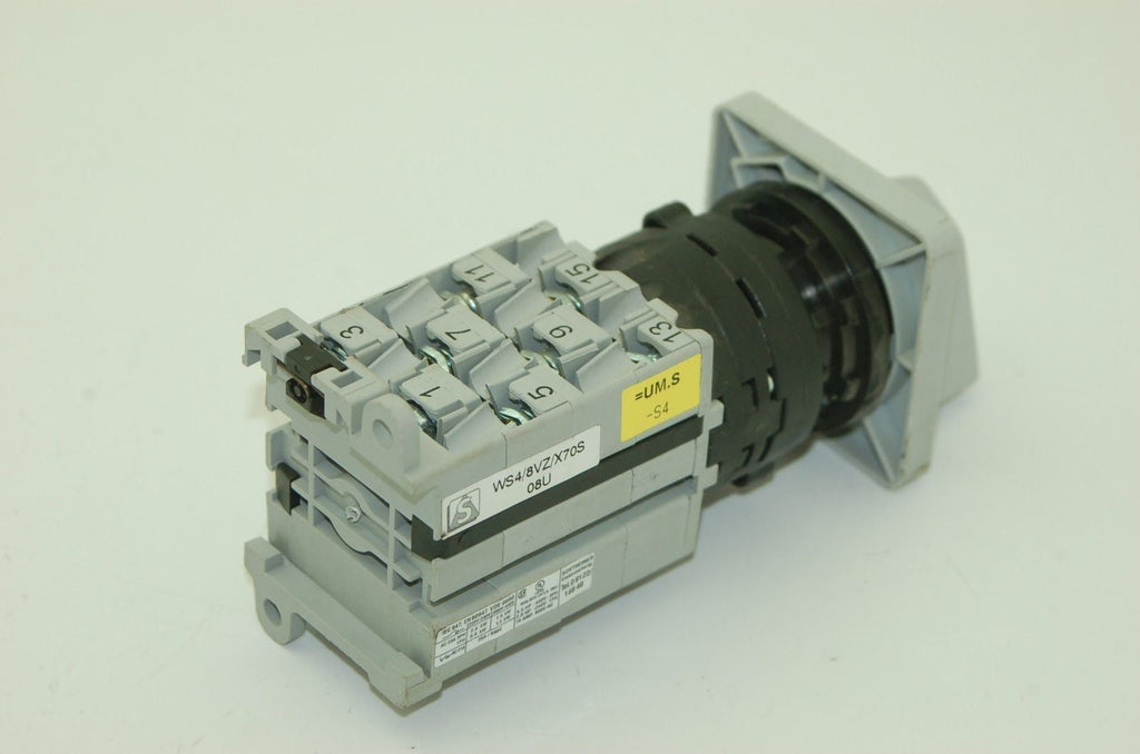 SONTHEIMER WS/8VZ/X70S Cam Switch, WS8VZX70S, 16-Terminal, 2-Position