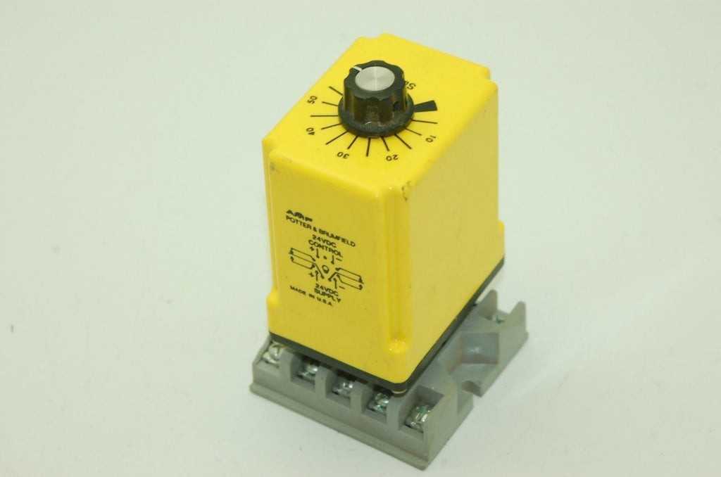 AMF Potter & Brumfield CDD-38-30012 Time Delay Relay w/ Holder