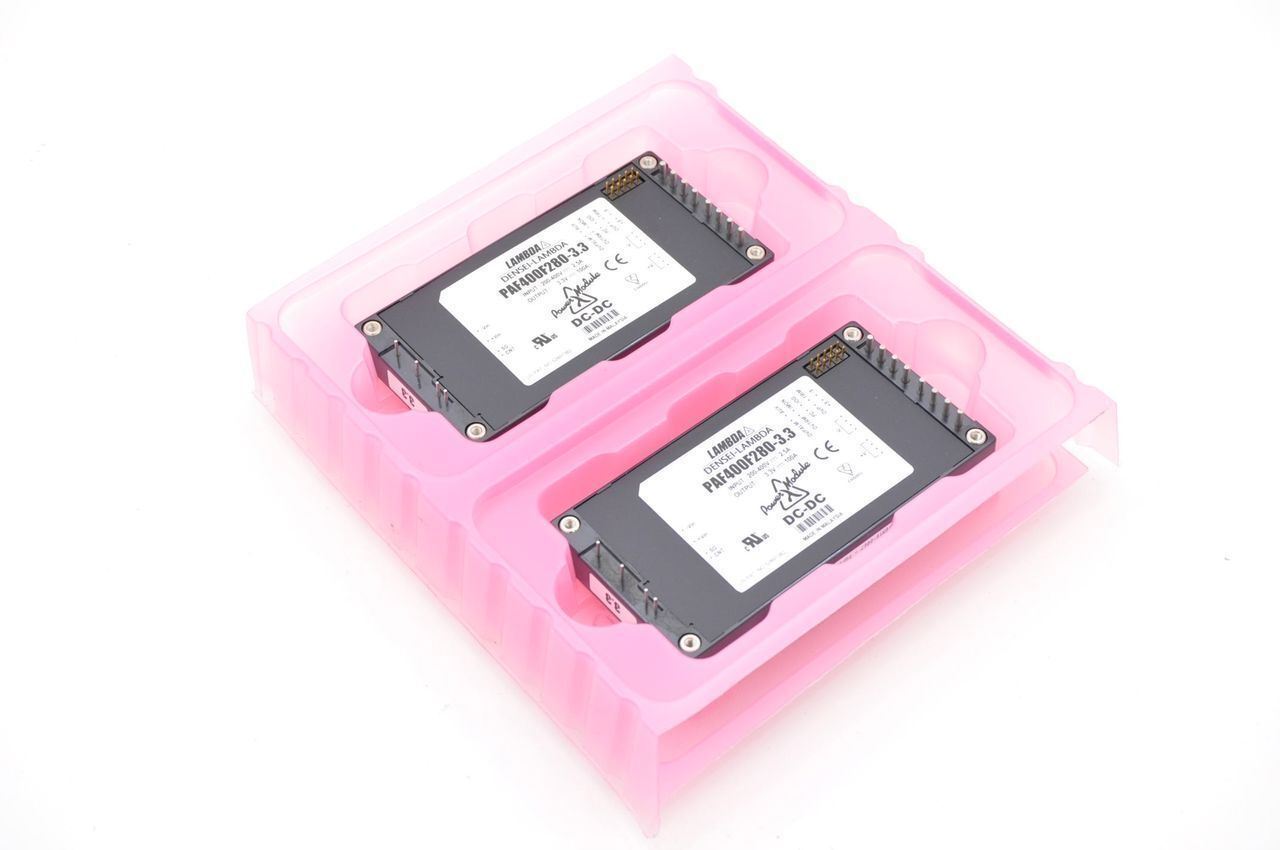 Lambda PAF400F280-3.3 200-400VAC DC-DC Power Module Lot of 2
