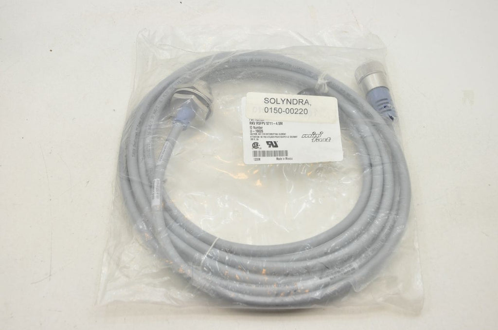 Turck RKV RSFPV 5711-4.5M 5 Pin Cable M/F New
