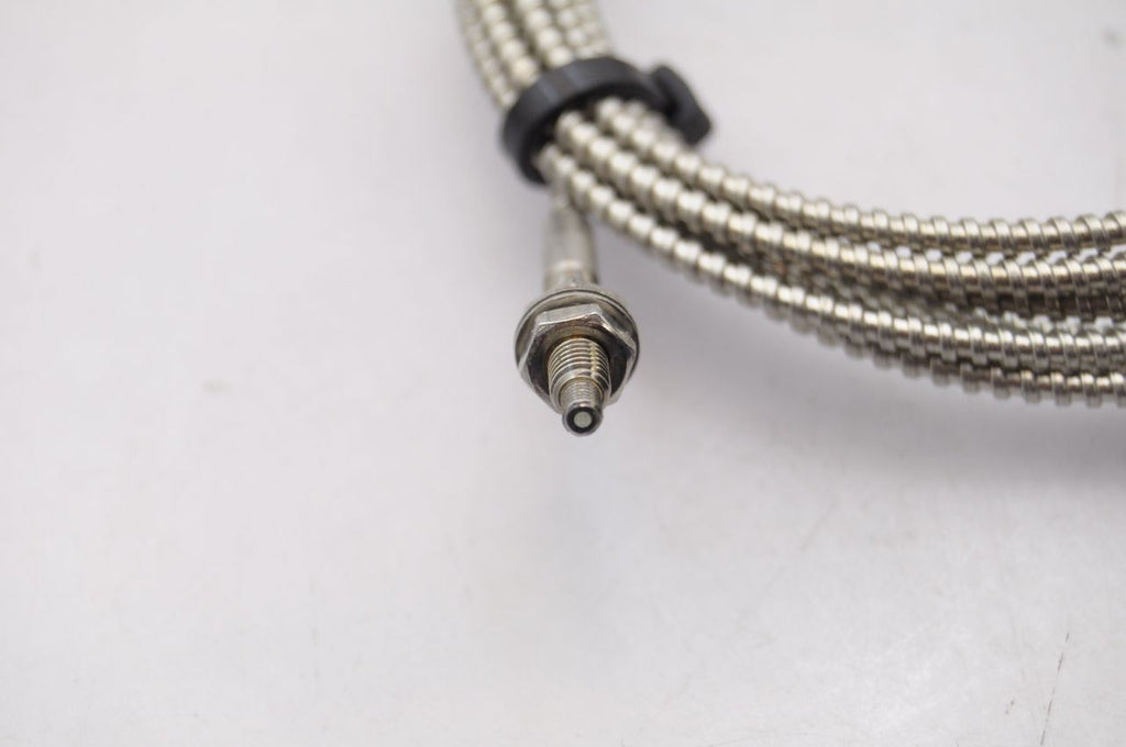 Fiber Optic Cable With Metal Protective Sleeve 200mm Length Lot Of 2