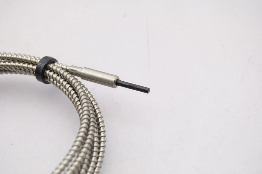 Fiber Optic Cable With Metal Protective Sleeve 200mm Length Lot Of 2