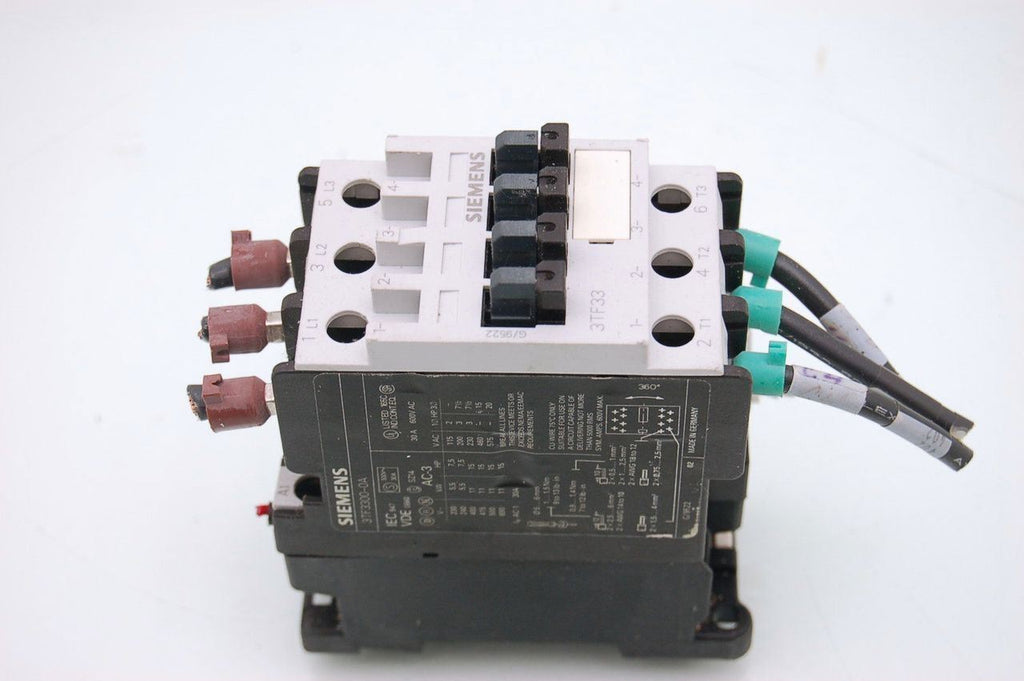 Siemens 3TF3 World Series Contactor 24VCoil