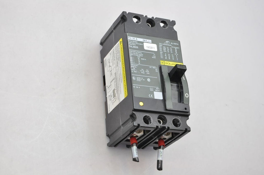 Square D FHL26035 Circuit Breaker 600V 35A