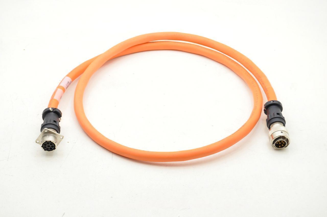 Cable 8-Position 7-Pin Male to Panel Mount Female 2 Meter