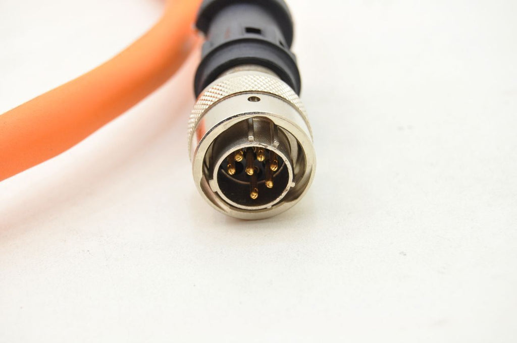 Cable 8-Position 7-Pin Male to Panel Mount Female 2 Meter