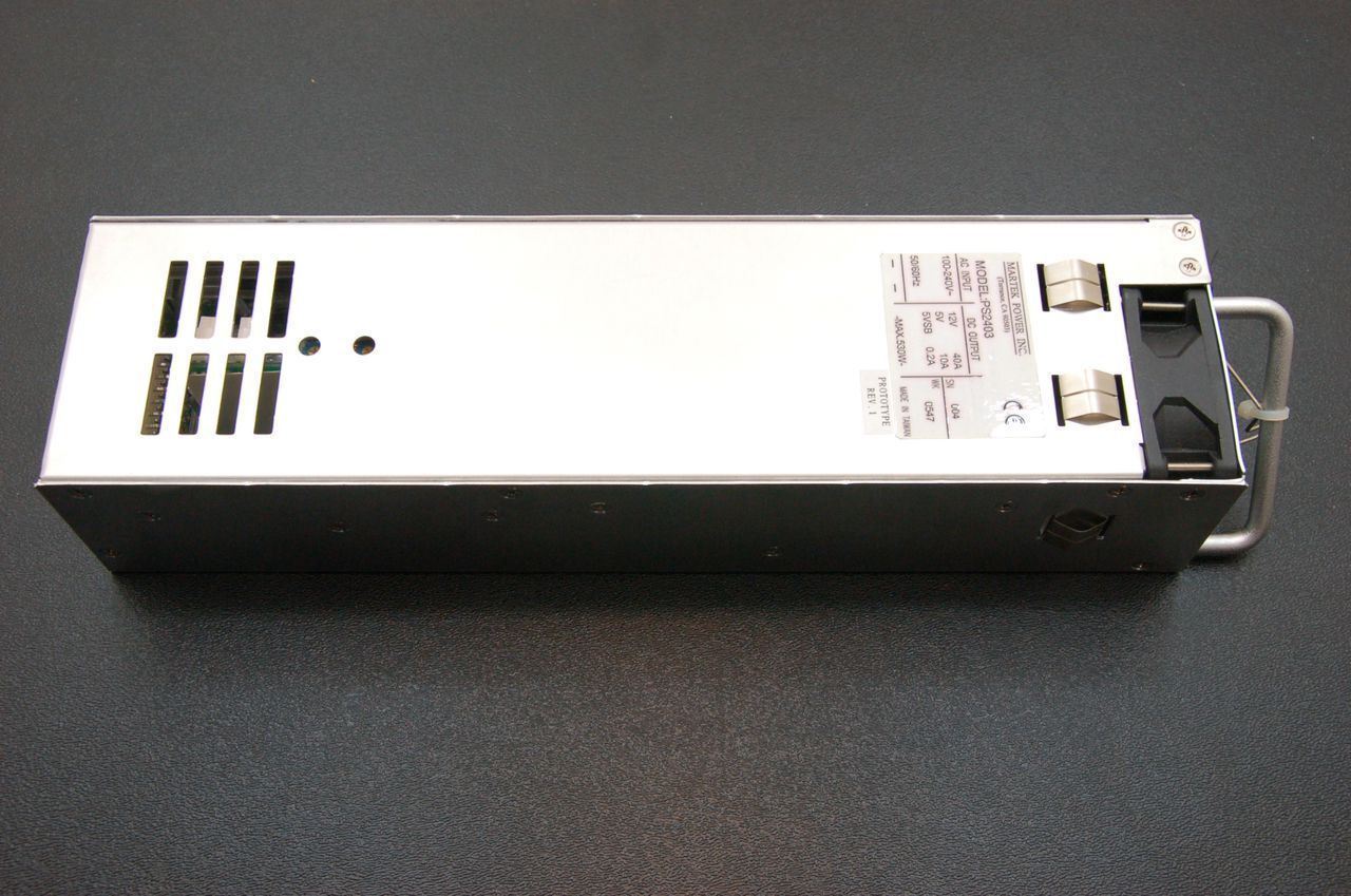 Martek Power Inc PS2403 Modular Equipment Power Supply 530W 12V 40A 5V 10A