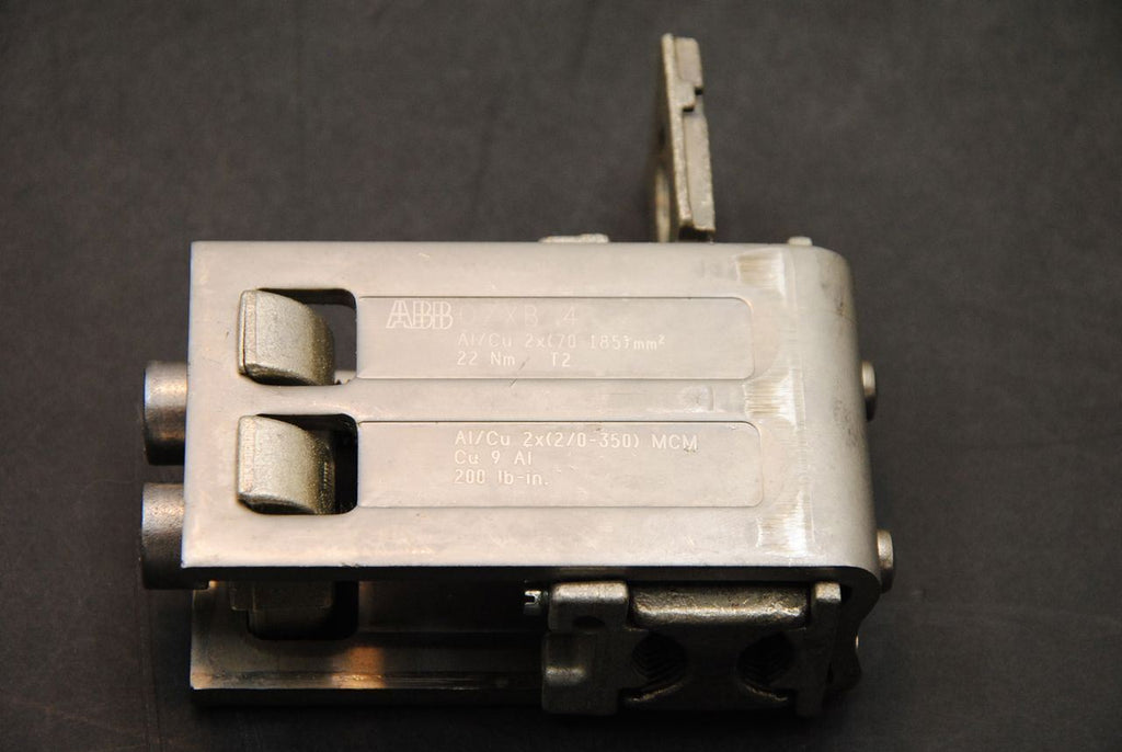 3x ABB OZXB4 Cable Ground Strain Relief Clamps 2/0 AWG up to 350MCM