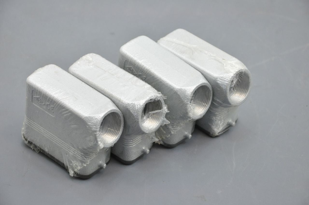 ILME IP65 2.5 Inches x 1.25 Inches Connector Housing Lot Of 4 NEW