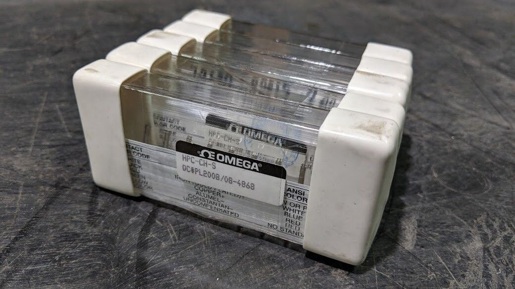 Omega HPC-CH-S Female Thermocouple Chromega (+) Sockets Lot of 100 NEW OLD STOK