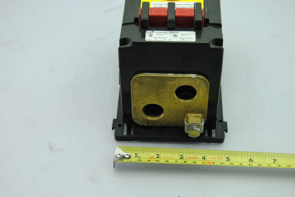 Cooper Crouse-Hinds Explosion Proof Protected Disconnect Switch GHG262 20A 14HP