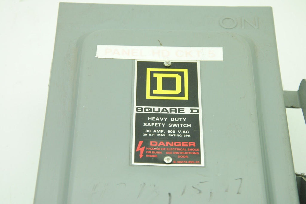Sqaure D Disconnect Switch Box for H361 Series E1 Switch