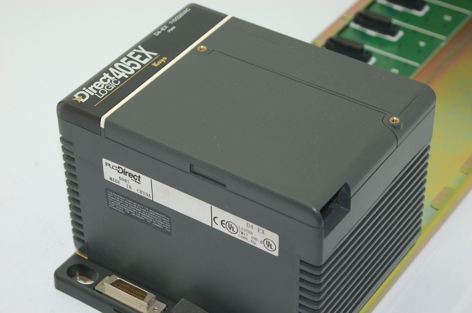Koyo Direct Logic D4-EX Expansion Module w/ D4-08B-1 8-Slot Expansion Base