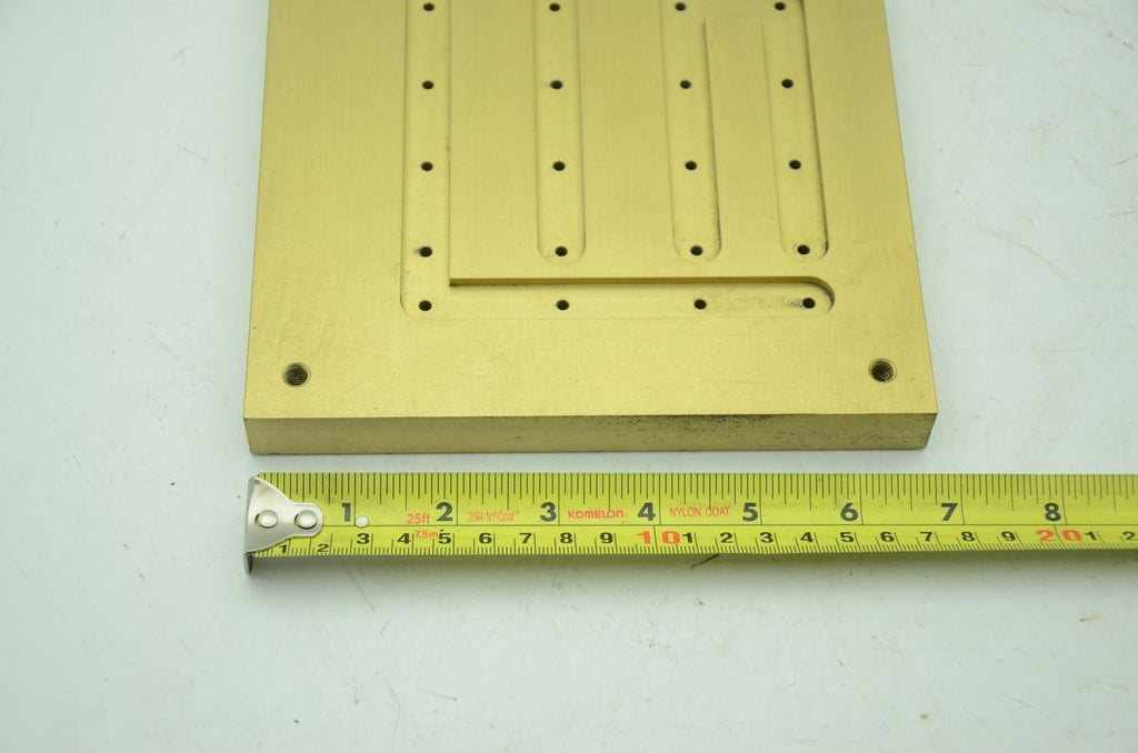 Aluminum Pneumatic Vacuum Plate, 6-1/2" x 6-7/8" x 3/4", 3-Port (B)