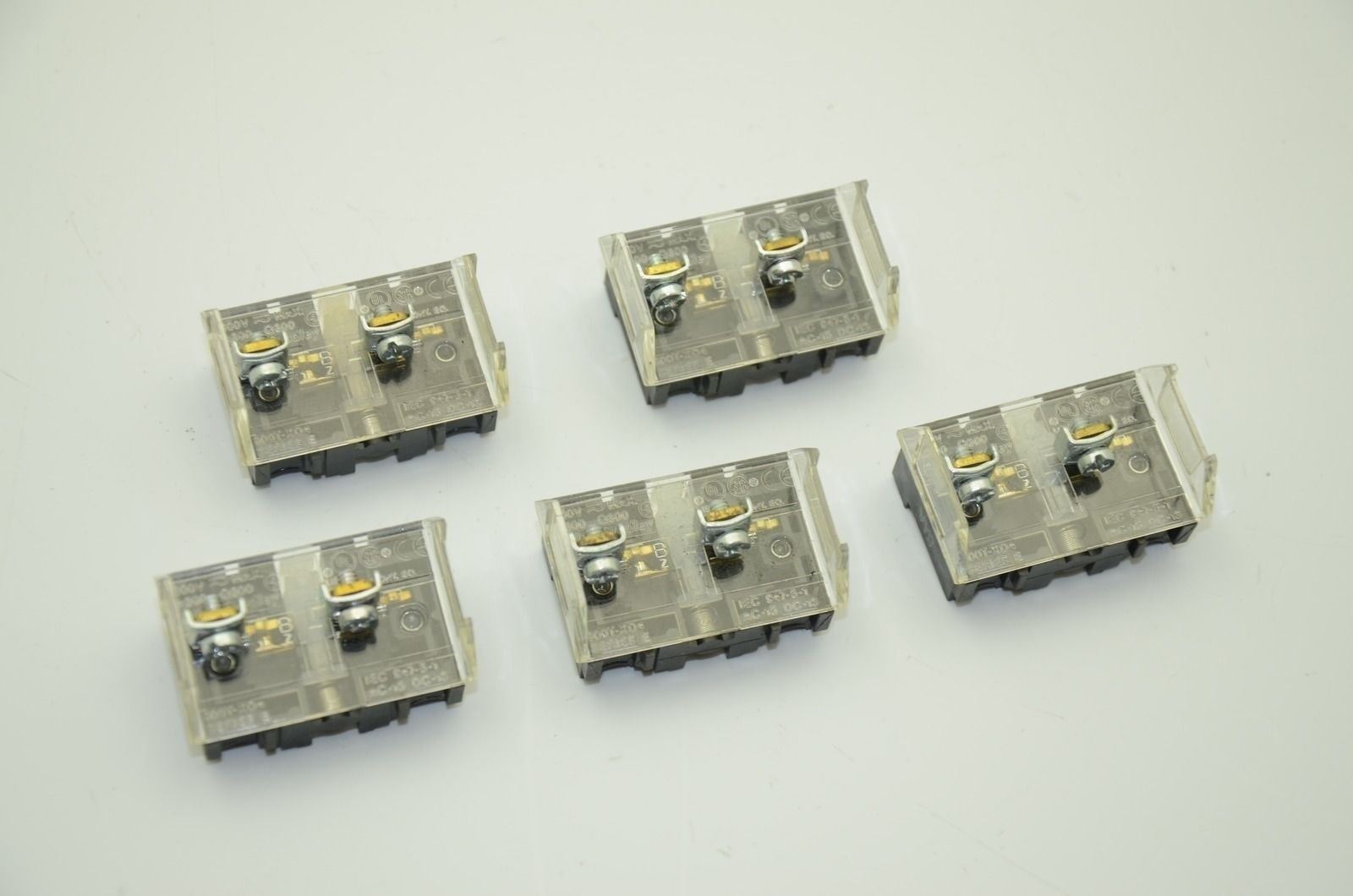 Allen Bradley 800T-XD4 Series E Wiring Blocks - Lot of 5