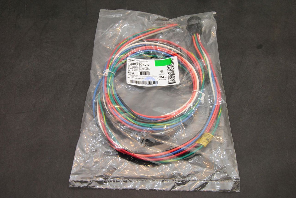 Brad / Molex 1300130576 (1R6004A20F060) 6-Pole F Recept, 16AWG, 6' L - NEW