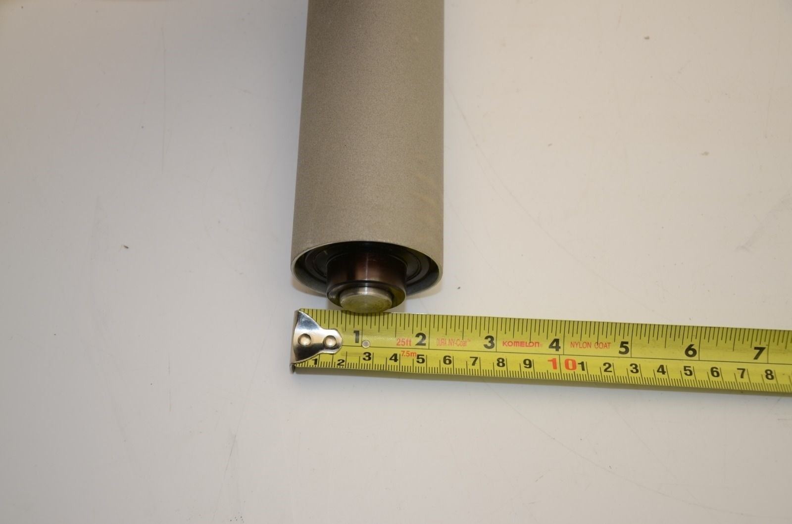 Cylindrical Transport Conveyor Roller, 12"L x 2-1/4"D, Side Mount