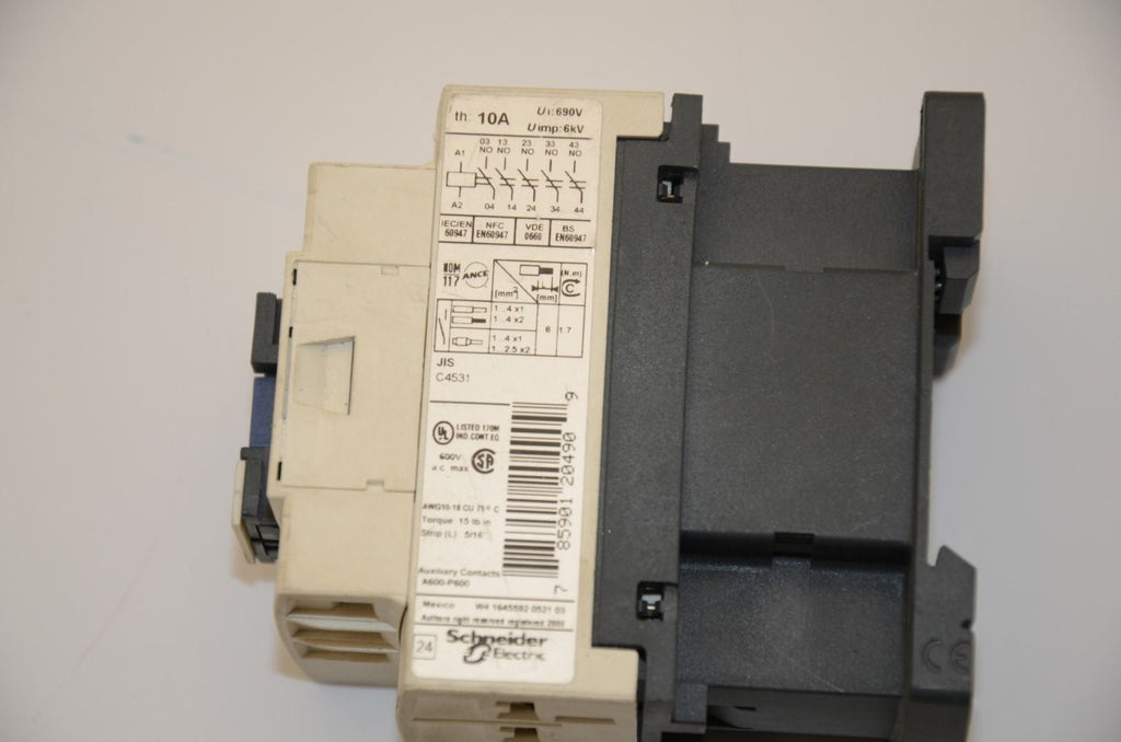 Telemecanique CAD50 Relay Control, 24VDC