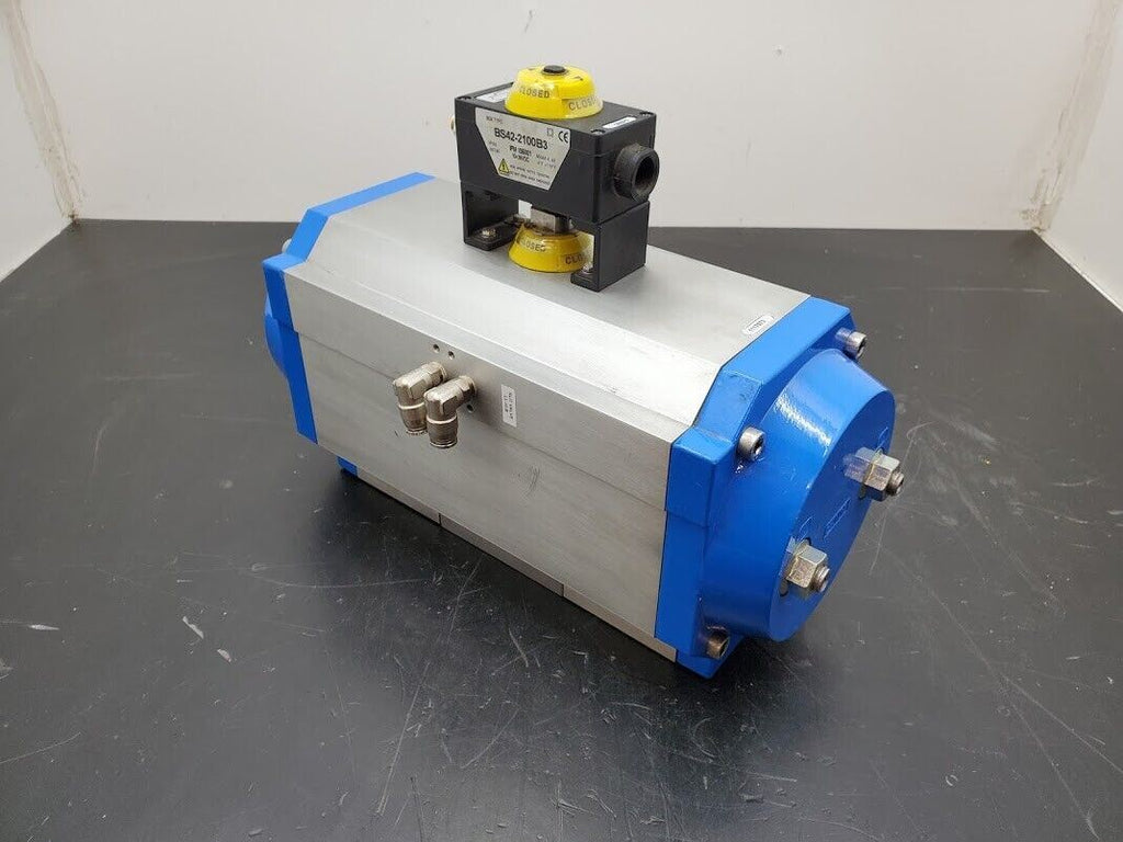 ARIS PD55 Pneumatic Actuator Rotary Butterfly Valve 90° BS42-2100B3 ISO F10 CH27