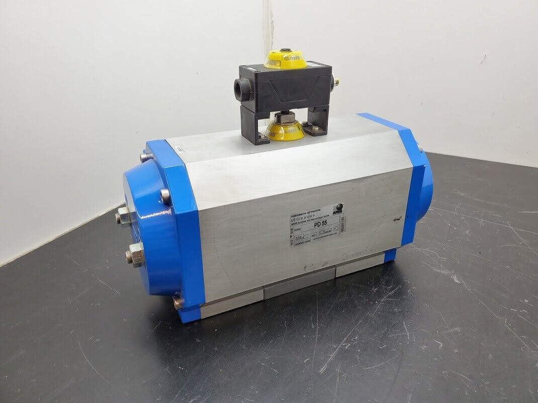 ARIS PD55 Pneumatic Actuator Rotary Butterfly Valve 90° BS42-2100B3 ISO F10 CH27
