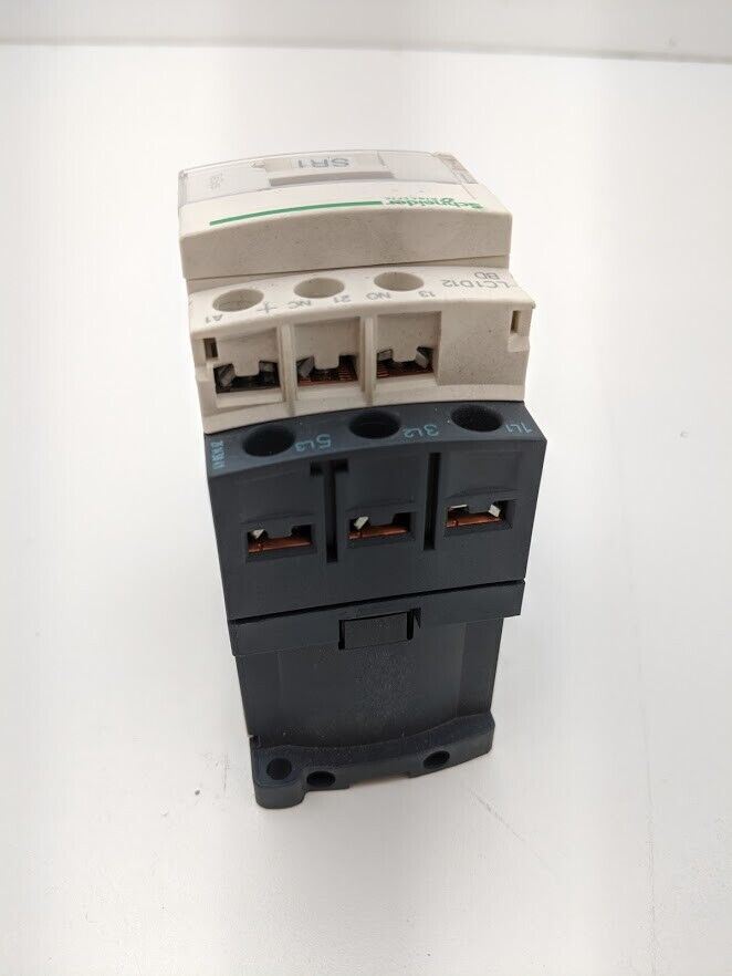 Schneider LC1D12BD Contactor Manual Motor Control 200-600V 3-Pole 24VDC Coil