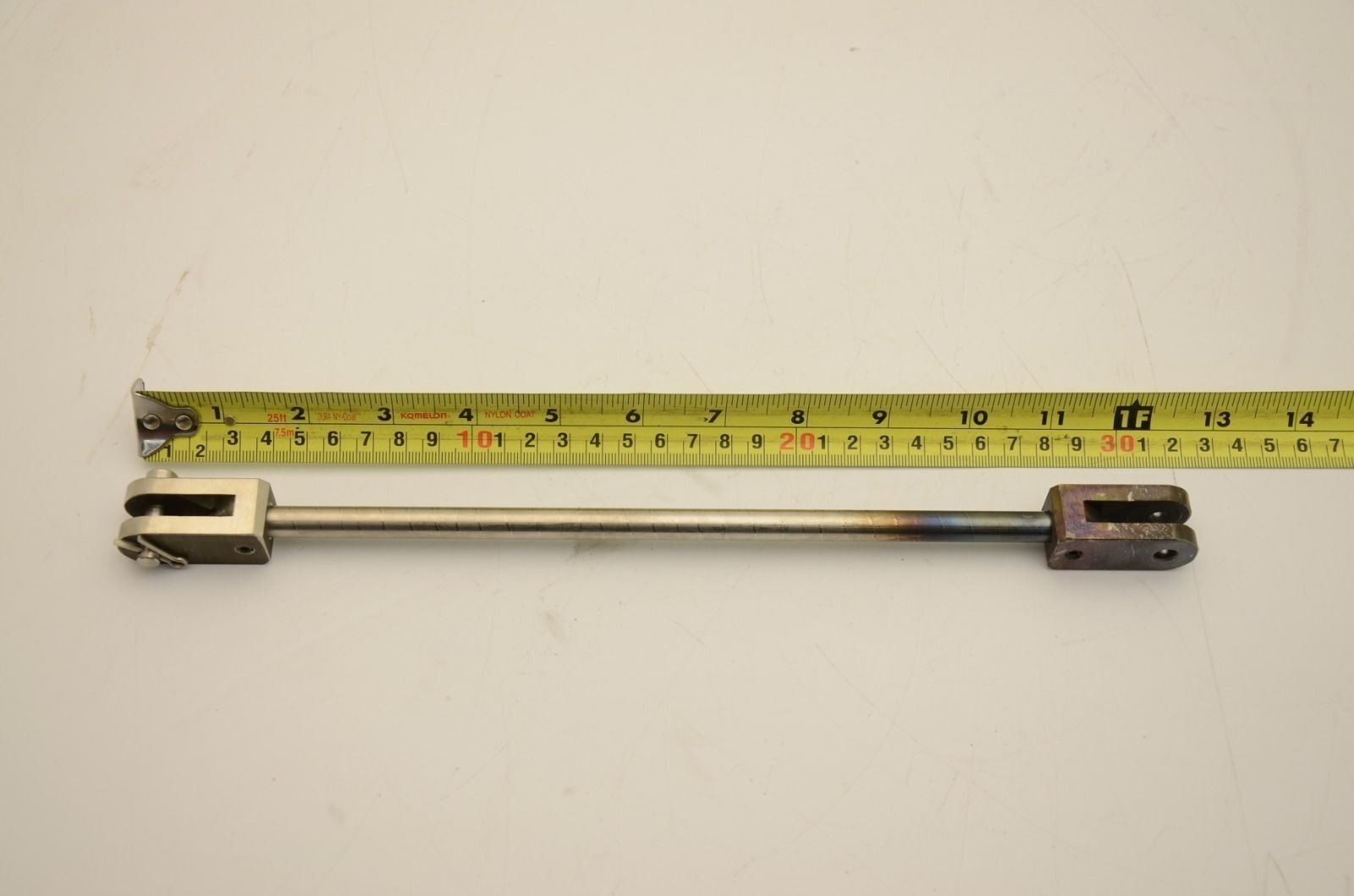 Stainless Steel Connecting Tie Rod, 315mmL, 300mm Hole to Hole - Lot of 2