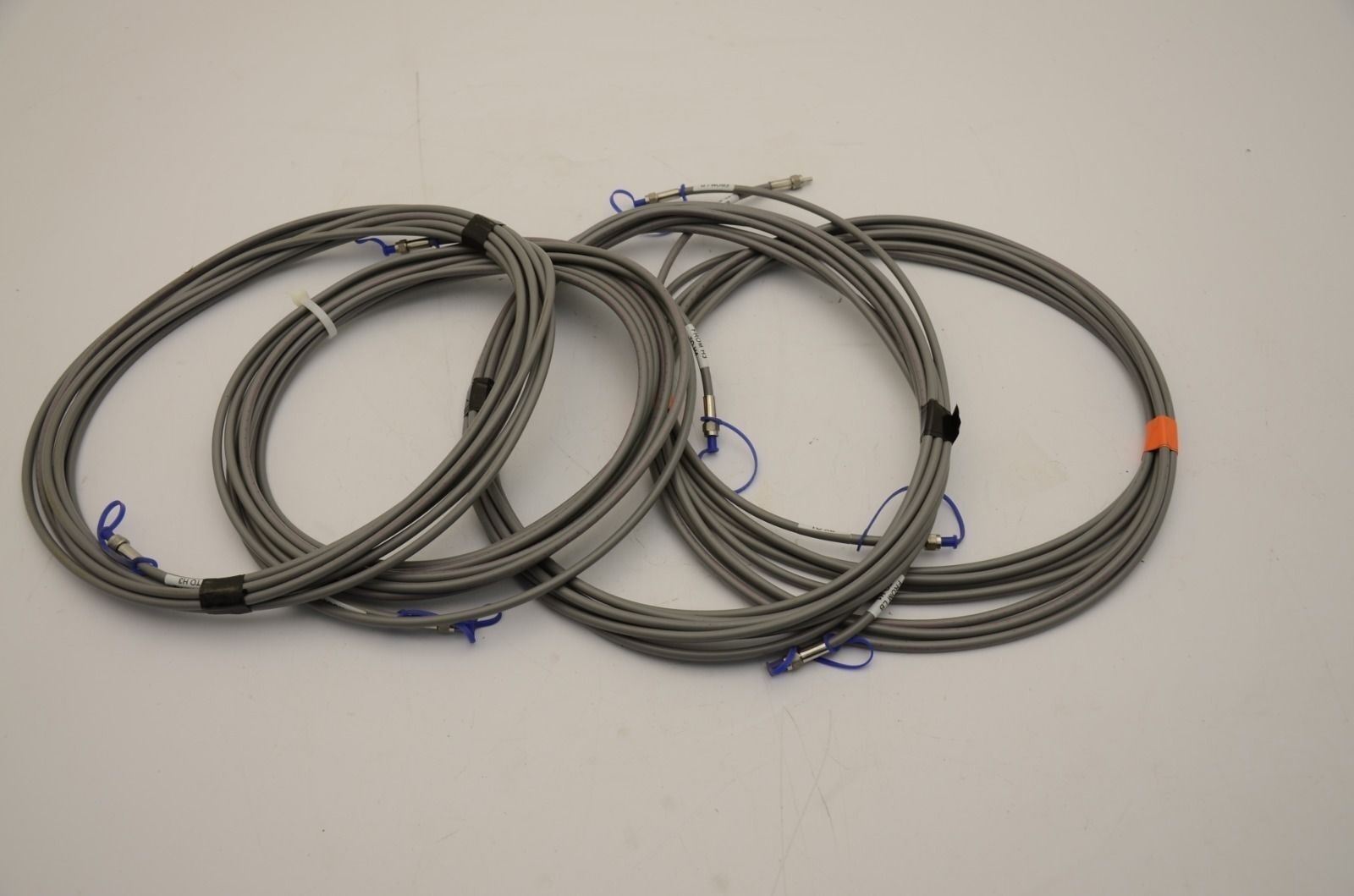 Eska Premier Fiber Optic Cables, 10-12M, Lot of 4