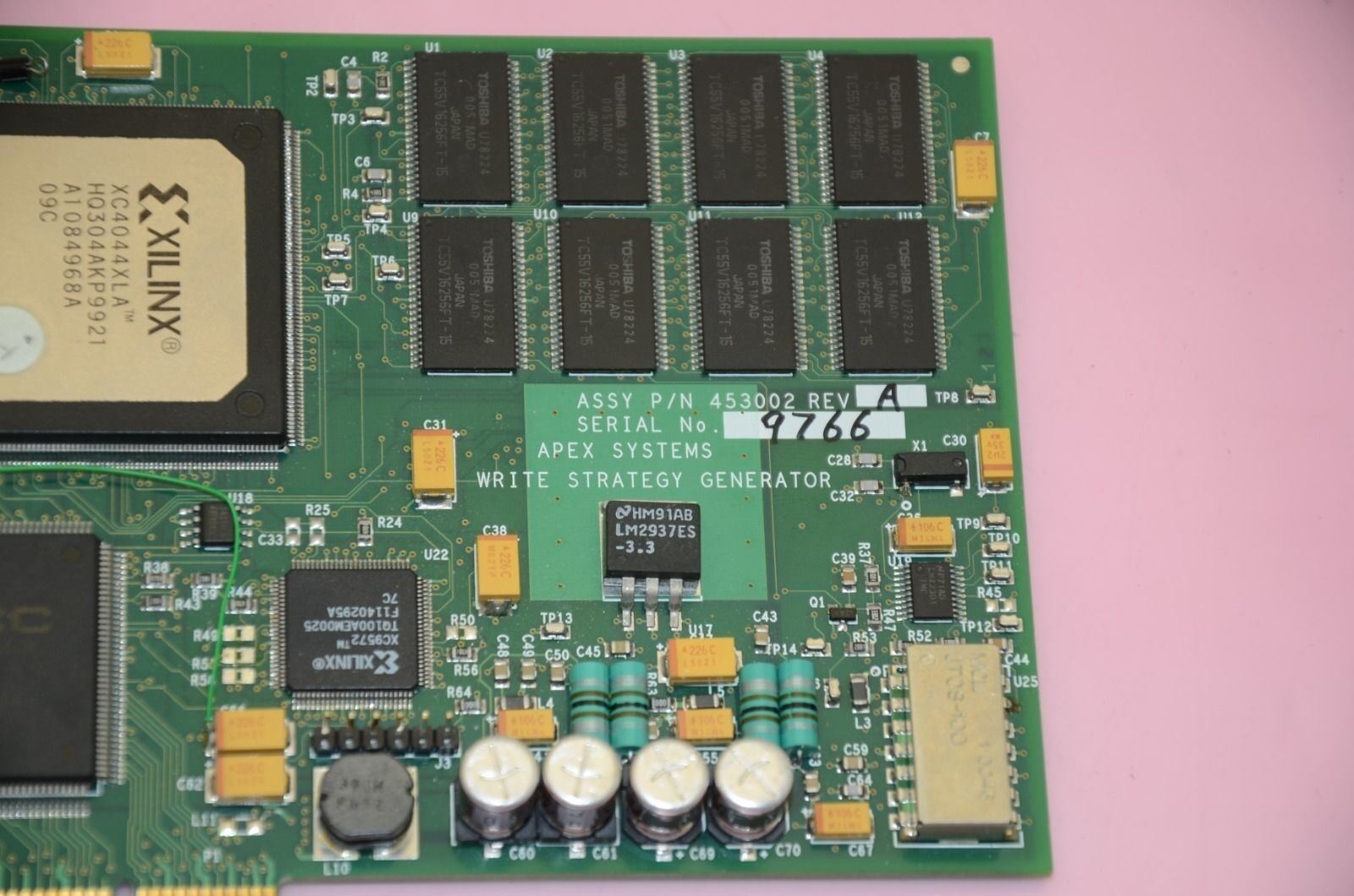 Apex Systems Hard Drive Write Strategy Generator PCI Card 453002-Rev.A