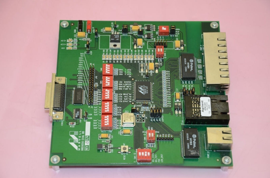 Marvell Eval Board BD 88E6050 Five Port 10/100BASE-T Ethernet Evaluation LAN