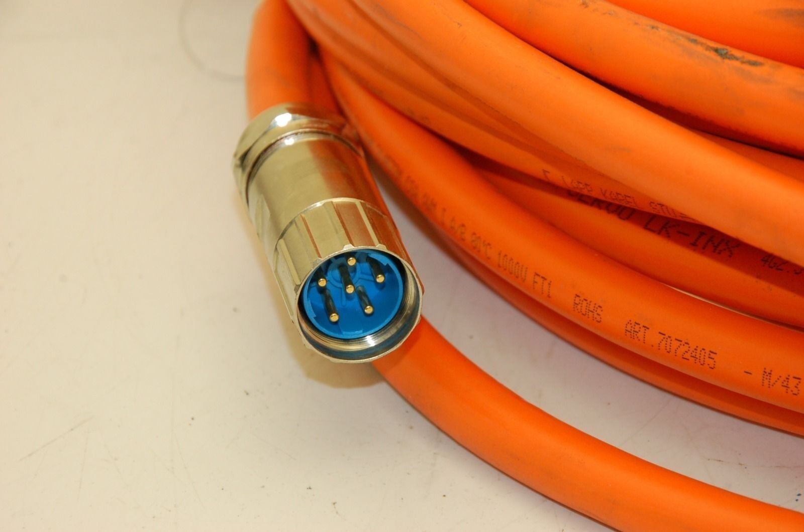 Empire EWS-4845-E60 6-Pos M to 6-Pos Female Servo Cable, 60'