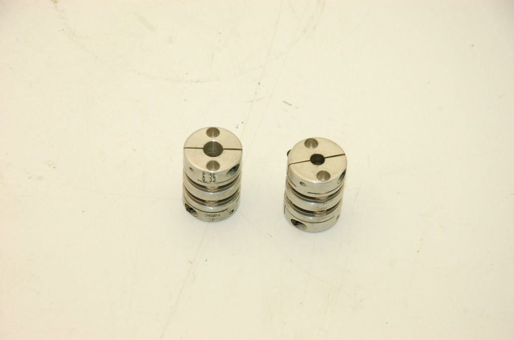 NBK Flex Coupling, 19mmD x 27.25mmL, 4.5mm x 6.25mm Bore - Lot of 2