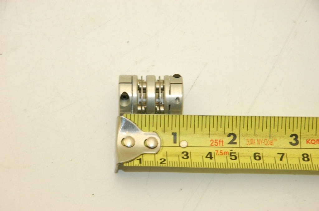 NBK Flex Coupling, 19mmD x 27.25mmL, 4.5mm x 6.25mm Bore - Lot of 2