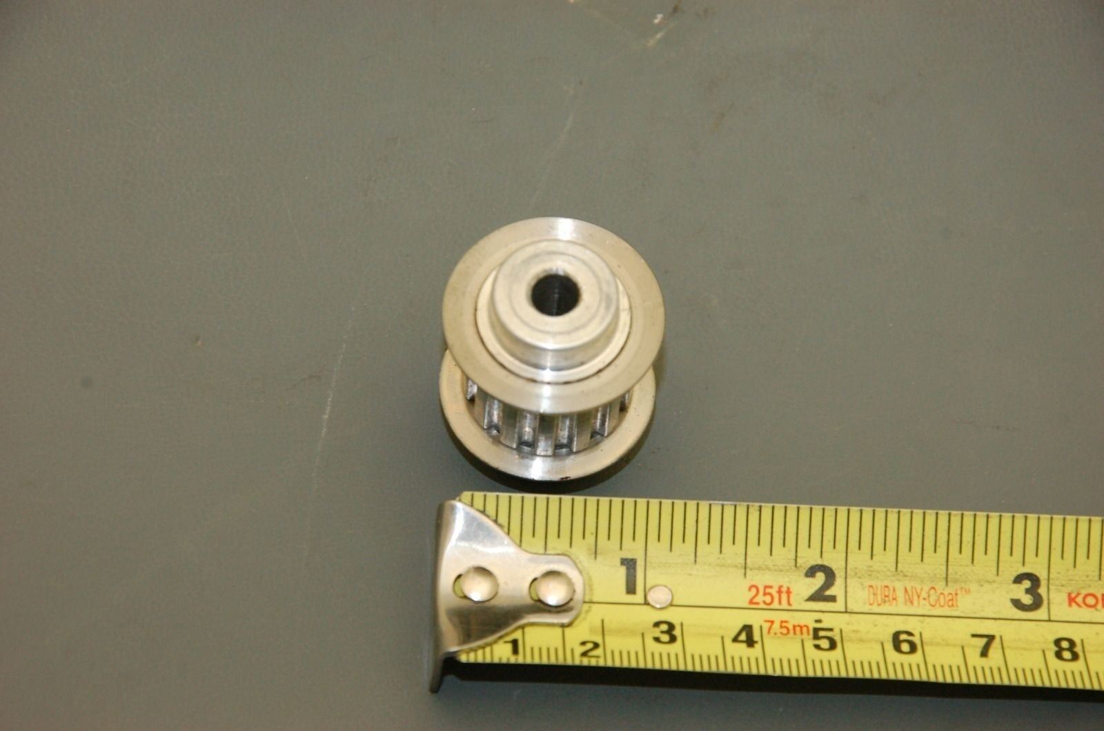 Aluminum Timing Belt Pulley 22mmD 6mm Bore 4mm Pitch for 16mmW Belt - Lot of 10