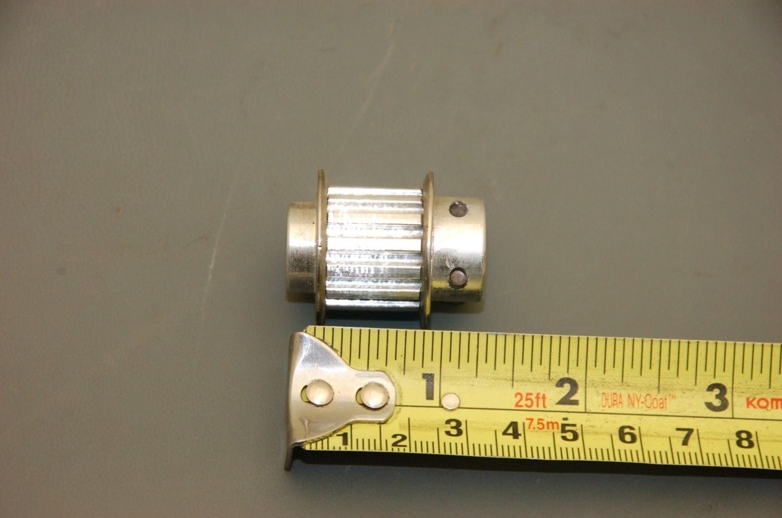 Aluminum Timing Belt Pulley 22mmD 6mm Bore 4mm Pitch for 16mmW Belt - Lot of 10