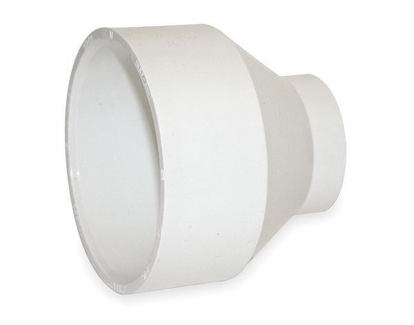 Spears 429-422 PVC SCH-40 PVC Reducer Coupling, 4" x 3", White - Lot of 3 - NEW