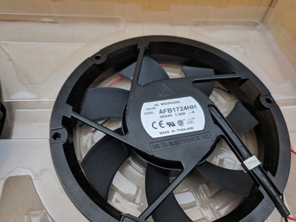 11x Delta Electronics AFB1724HH Thermal Fans 172mmD x 25.4mmW, 24VDC - NEW