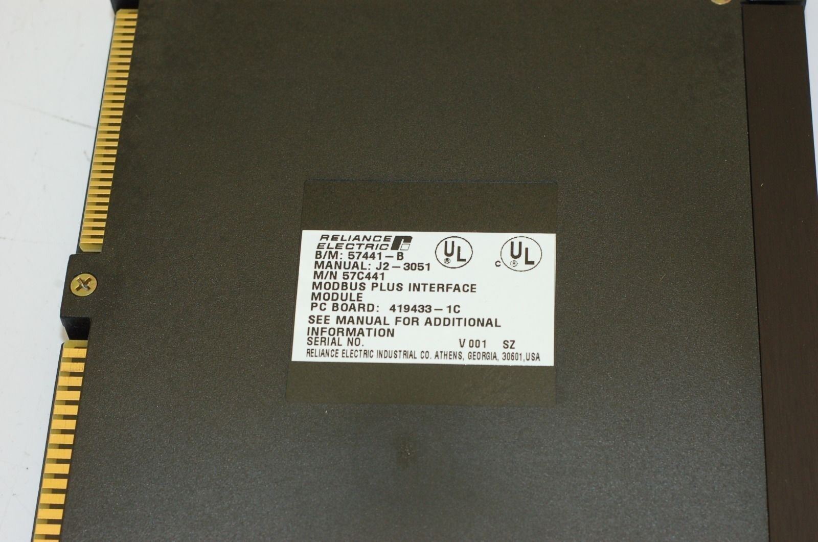 Reliance Electric 57C441, Modbus Plus Interface Module PLC
