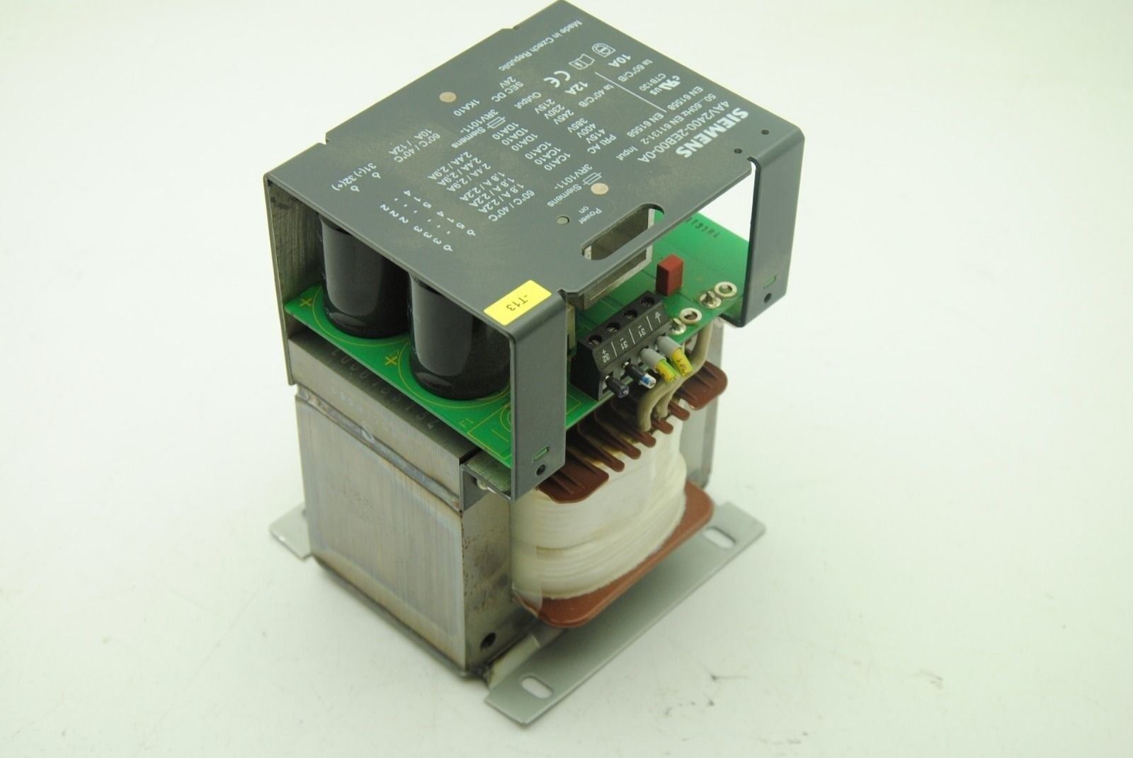 SIEMENS 4AV2400-2EB00-0A, 24V DC Power Supply 12A, 215-245V/385-415V