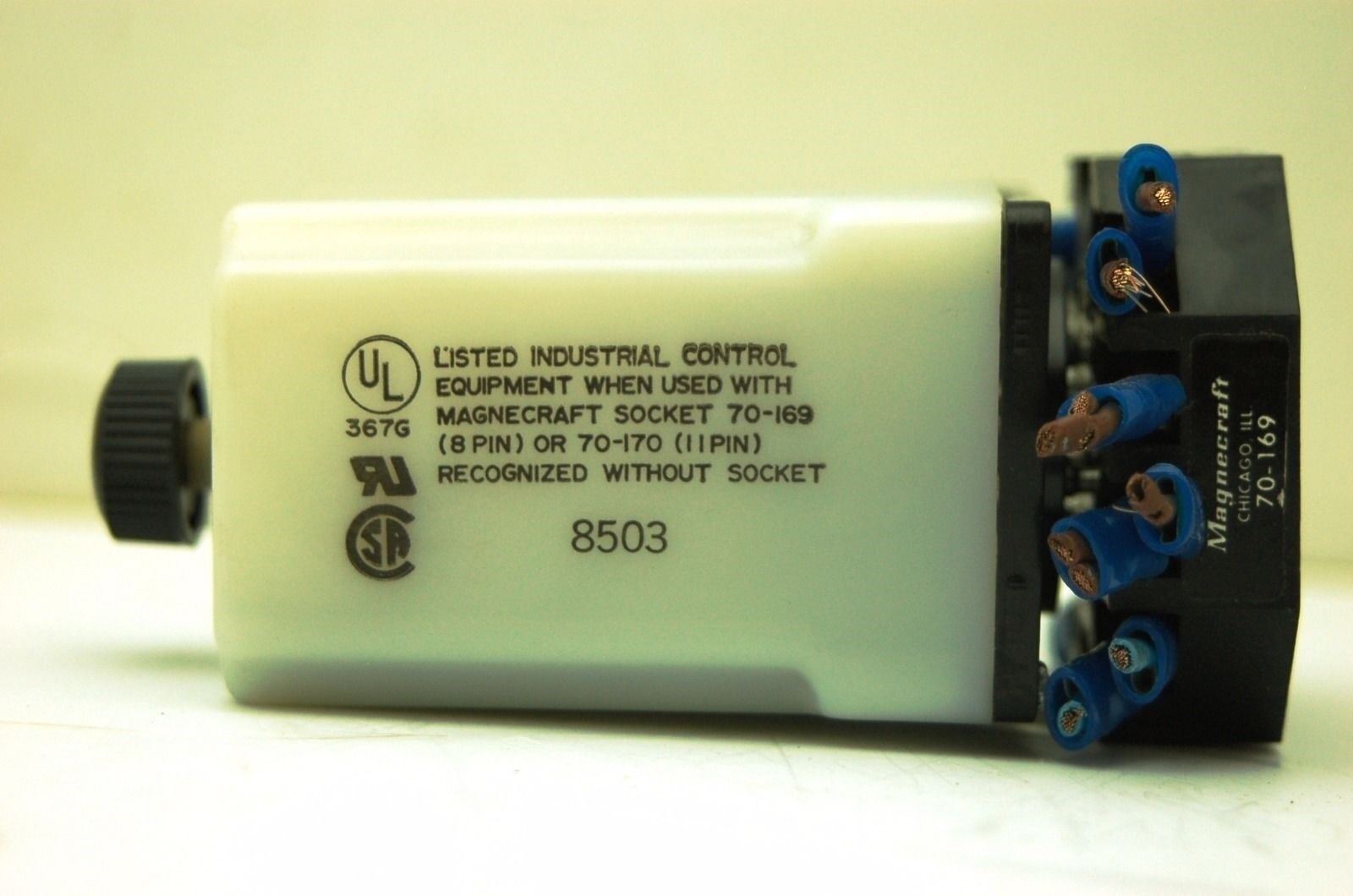 Magnecraft W211ACPSOX_18, Solid State Time Delay, 120V